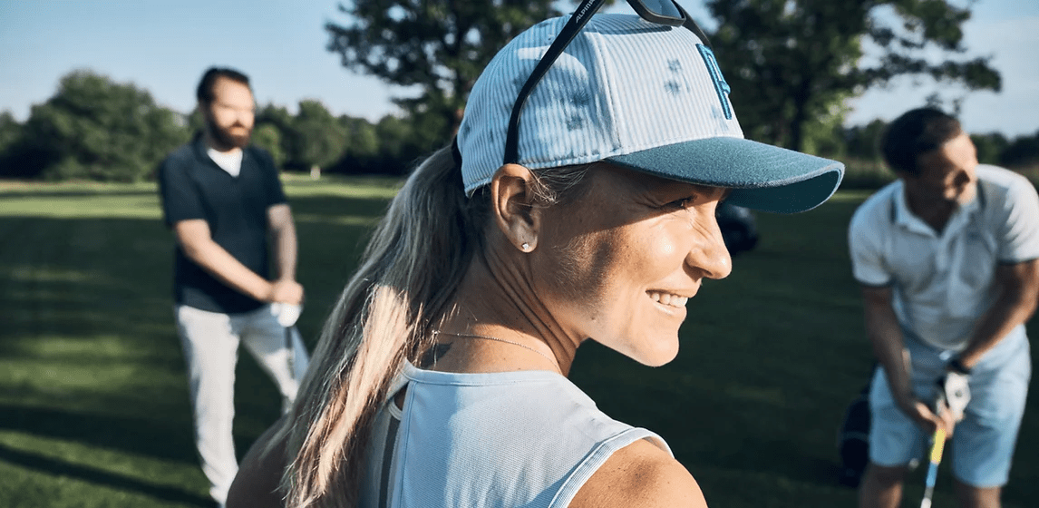 Martina Eberl - Golfcoach beim Benefiz-Golfturnier am Deister